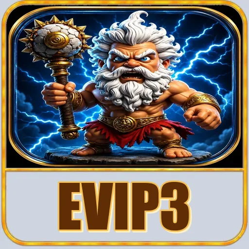 Pratinjau visual kanal unduhan evip3 APK resmi 512×512
